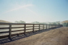 Board Rail Arena Fence w/Sprinklers