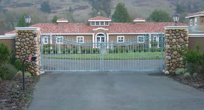 Custom Wrought Iron Gate 