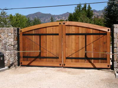 Traditional Wood Steel Hinge Structure